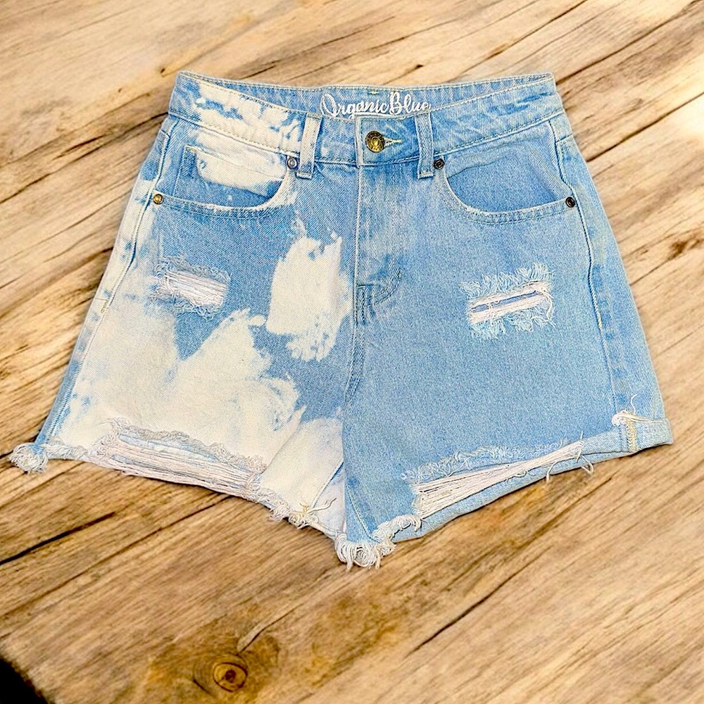 EUC! Distressed Denim Shorts - Picture 1 of 2